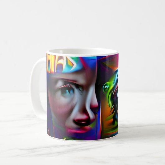 Achulophobie Kaffeetasse (Vorderseite Links)