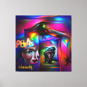 Achulophobie Leinwanddruck (Vorderseite)