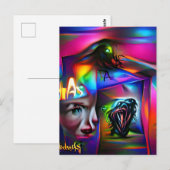 Achulophobie Postkarte (Vorne/Hinten)