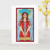 Achvizr Grußkarte Karte (Gelbe Blume)