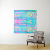 acid colorful abstract art wandteppich (Beispiel (Horizontal))