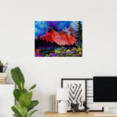 Acid Dreamland Poster (Heimbüro)