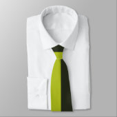 Acid Green - Greenish Black Krawatte (Gebunden)
