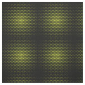 Acid Green Techno Dots Modern Black Stoff (Muster)