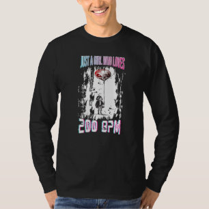 Acid House Dj Uptempo Just A Girl Who Lieben 200 p T-Shirt