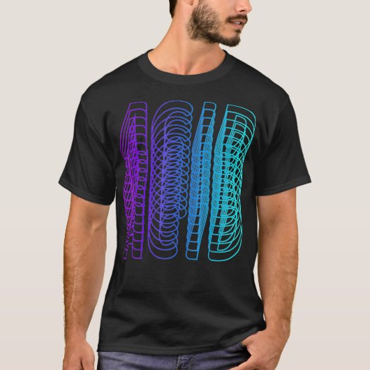 Acid House Vaporwave Techno House Music EDM T-Shirt (Vorderseite)