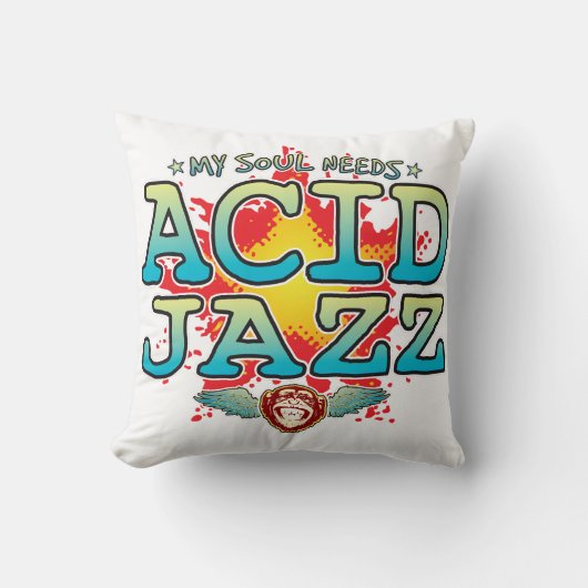 Acid Jazz Soul Cushion Kissen (Vorderseite)