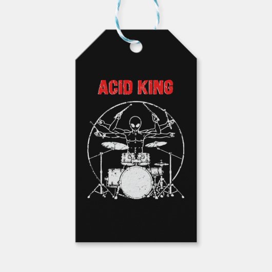 Acid King Geschenkanhänger (Vorderseite)