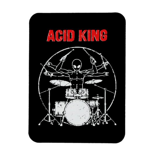 Acid King Magnet (Vertikal)