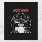 Acid King Weinetikett (Einzelnes Label)