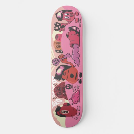Acid Pop 2 Skateboard (Vorderseite)