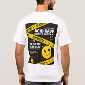ACID-RAVE T-Shirt (Rückseite)