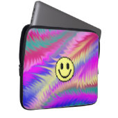 Acid Smile Laptop Cover (Vorne Rechts)