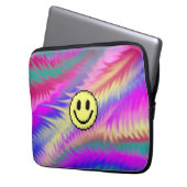 Acid Smile Laptop Cover (Vorderseite Links)