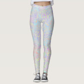 Acid Trip Rainbow Leggings (Vorderseite)