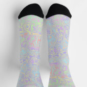 Acid Trip Rainbow Socks Socken (Oben)