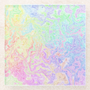 Acid Trip Wirbel Glasuntersetzer