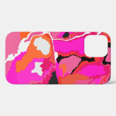 Acid Vivid Digital Psychedelic Bright Background. Case-Mate iPhone Hülle (Rückseite (Horizontal))