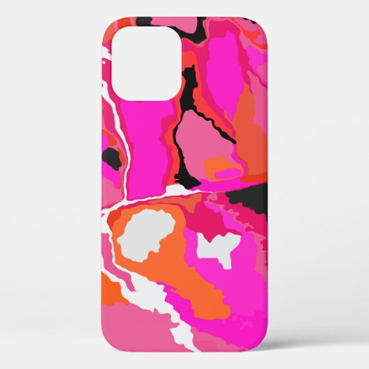 Acid Vivid Digital Psychedelic Bright Background. Case-Mate iPhone Hülle (Rückseite)