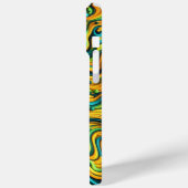 Acid Wave Camouflage, Trippy Design, Tarnmuster Case-Mate iPhone Hülle (Rückseite / Links)