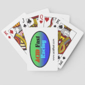 ACIDFast laufendes UltraCards Spielkarten (Rückseite)