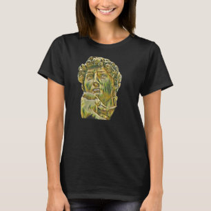 Acient Italy Roman Statue Abstrakt Teacher 11 T-Shirt