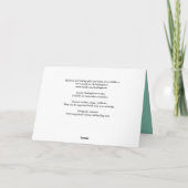 ACIM Birthday Card gibt es nichts Unrichtiges Karte (Rückseite)