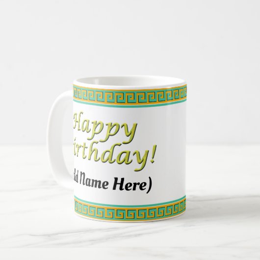 ACIM Birthday Tasse #2 (Vorderseite Links)