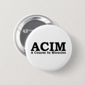 ACIM ein Kurs im Wunder-T-Shirt Button (Vorne & Hinten)