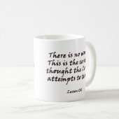 ACIM No World Tasse (VorderseiteRechts)