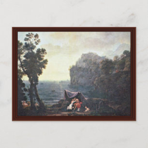 Acis und Galatea von Lorrain Claude Postkarte
