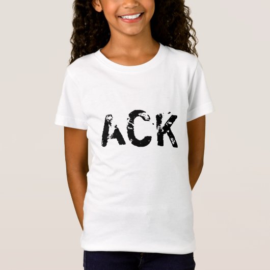ACK (beunruhigt) T-Shirt (Vorderseite)