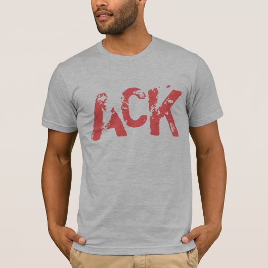 ACK (beunruhigt) T-Shirt (Vorderseite)