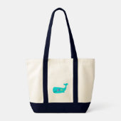 ACK Whale Tote Bag Tragetasche (Rückseite)