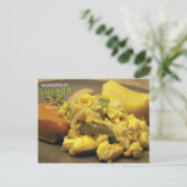 Ackee Fruit Stew Postkarte (Stehend Vorderseite)