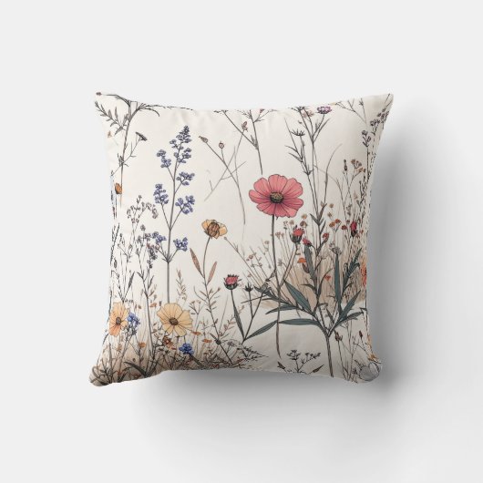 Ackerblumen Kissen (Rückseite)