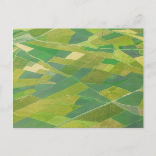 Ackerland in Äthiopien Postkarte (Vorderseite)