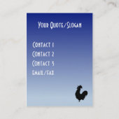 Ackerland Mornin Visitenkarte (Rückseite)