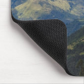 Ackerland und Dorf im Himalaya Mousepad (Ecke)