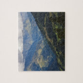 Ackerland und Dorf im Himalaya Puzzle (Vertikal)