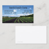 Ackerland-Visitenkarte Visitenkarte (Vorne/Hinten)