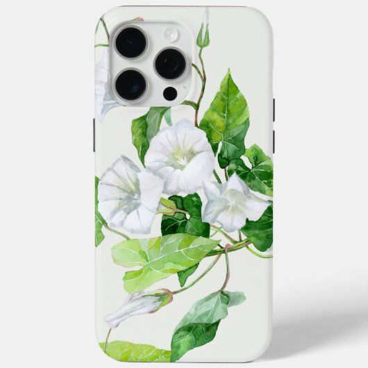 Ackerwinde weiße Blume Case-Mate iPhone Hülle (Rückseite)