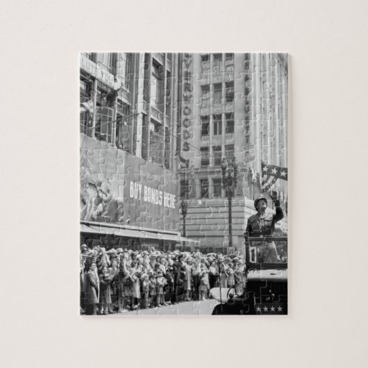 acknowledging_War Bild Generals George S. Patton Puzzle (Vertikal)