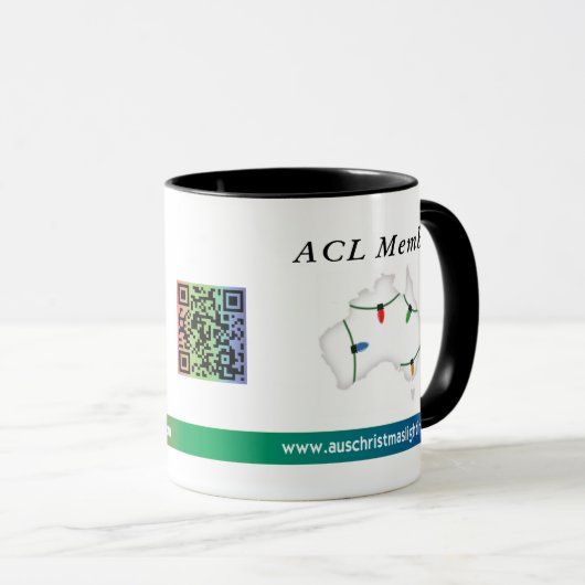 Acl-Kaffee-Tasse - KLATSCHEN Schriftart zwei Tasse (VorderseiteRechts)