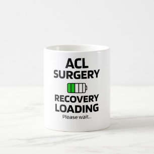 ACL Operation Erholung ACL Knie Operation Survium Kaffeetasse