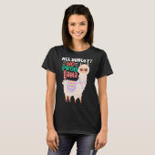 Acl Surgey No Probllama Llama Alpaca Costume Ll T-Shirt (Vorne ganz)