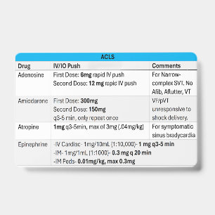 ACLS/RSI/Sedation-Abzeichen für ED-Krankenpflege Ausweis