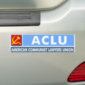 ACLU: Gewerkschaft der kommunistischen Anwälte in Autoaufkleber (Auf Auto)