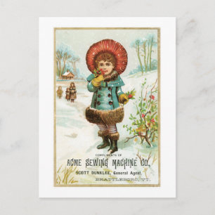 Acme Nähmaschinen Co Postkarte