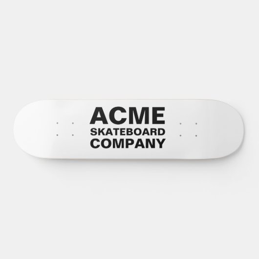 ACME SKATEBOARD (Horizontal)